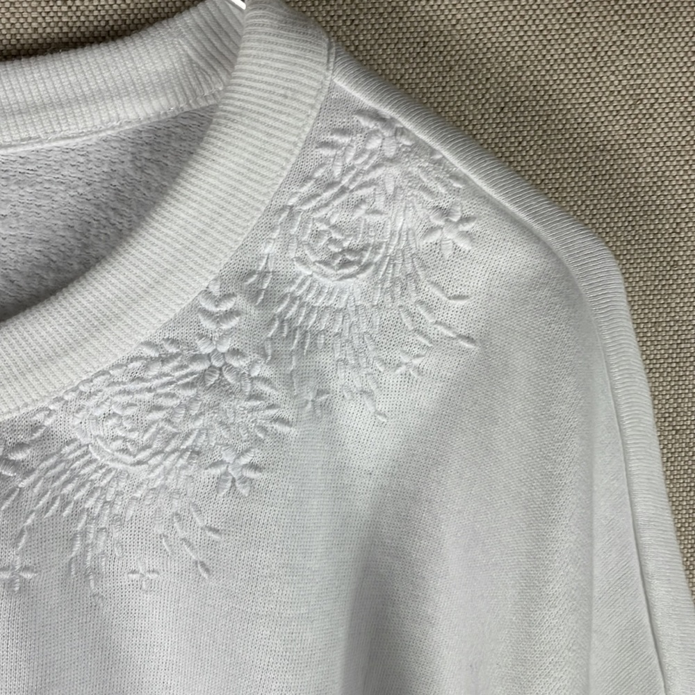 Caslon > New with Tags White Sweatshirt XXS Petite - Picture 4 of 7